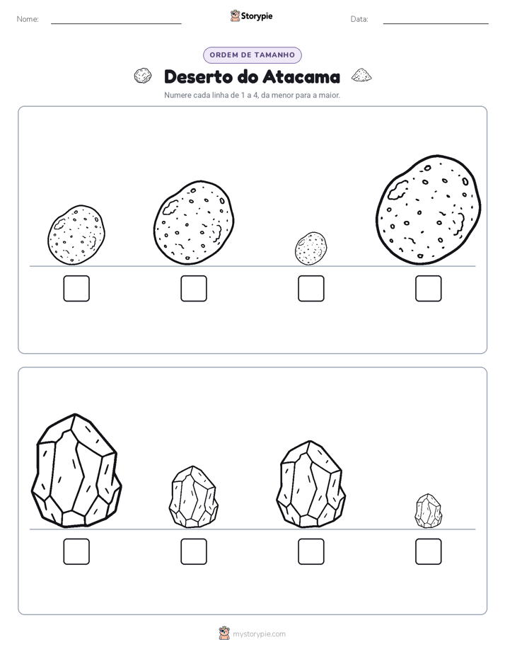 Ordem de Tamanho