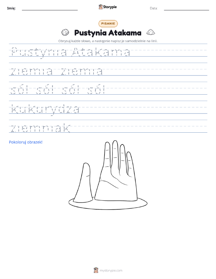 Ćwiczenie Pisania