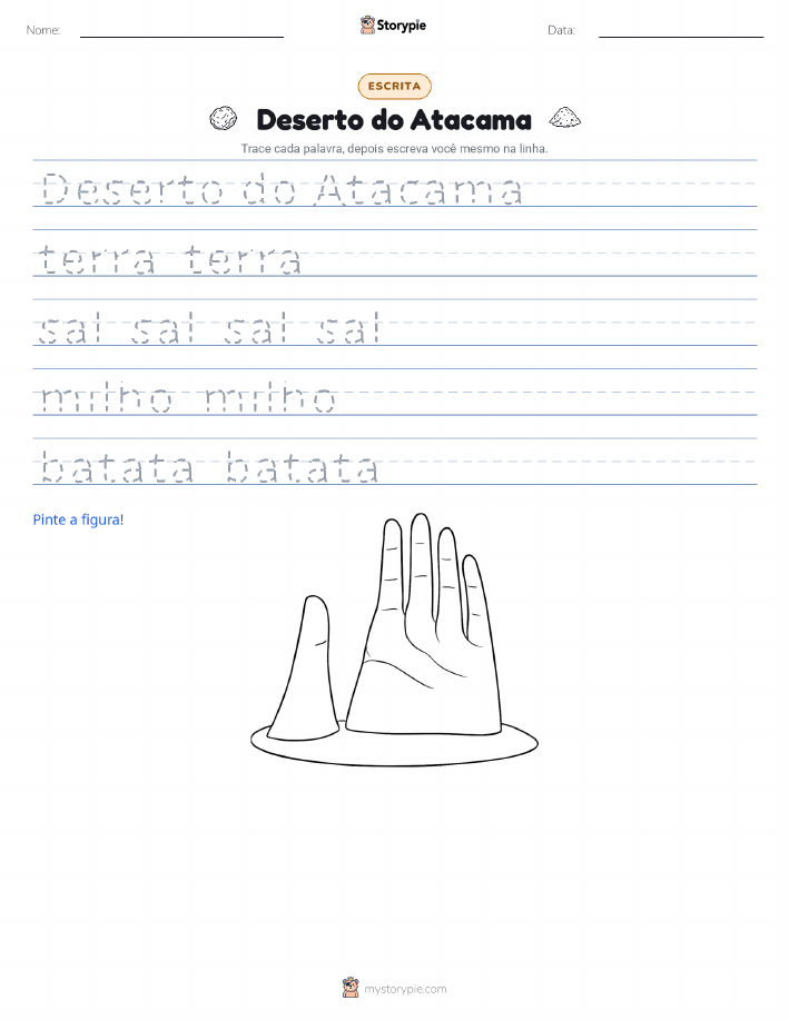Prática de Escrita