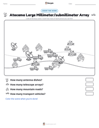 Atacama Large Millimeter/submillimeter Array printable worksheet preview