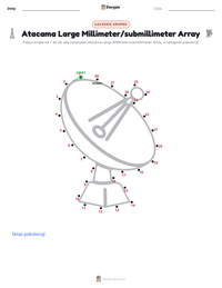 Podgląd drukowalnego arkusza ćwiczeń Atacama Large Millimeter/submillimeter Array