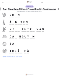 Xem trước tài liệu in sẵn Dàn Giao thoa Milimét/Hạ milimét Lớn Atacama
