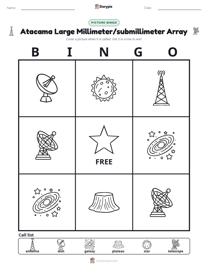 Picture Bingo