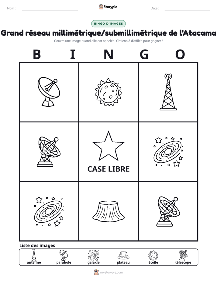 Bingo d'Images