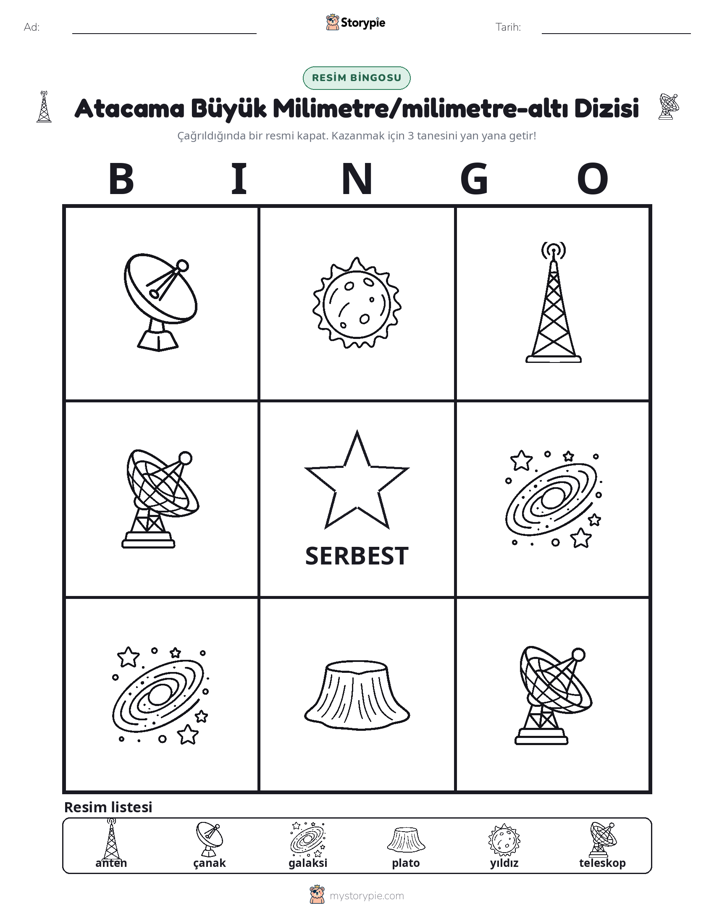 Resim Bingo