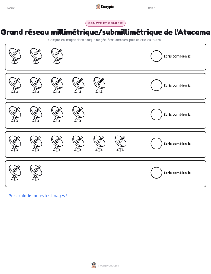 Compter & Colorier