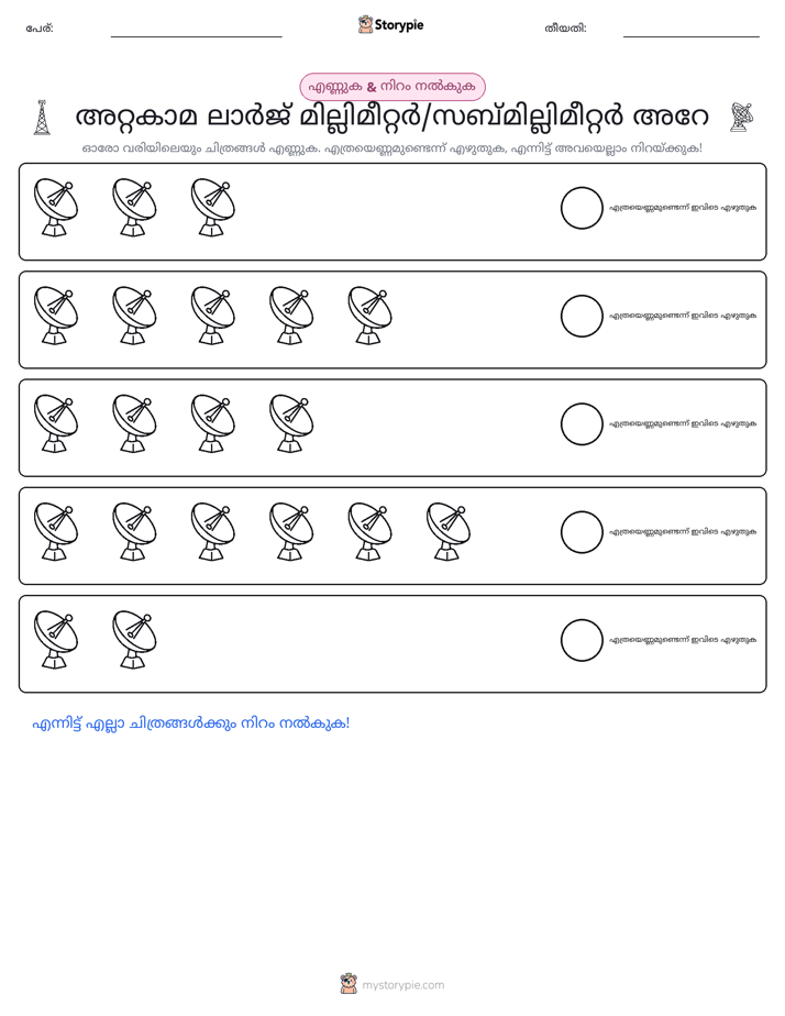 എണ്ണവും നിറവും