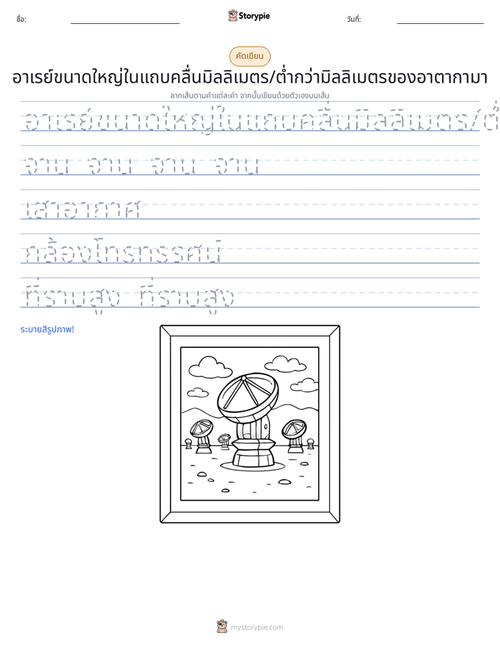 การฝึกเขียน