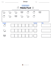 Malala Fund printable worksheet preview