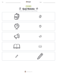Xem trước tài liệu in sẵn Quỹ Malala