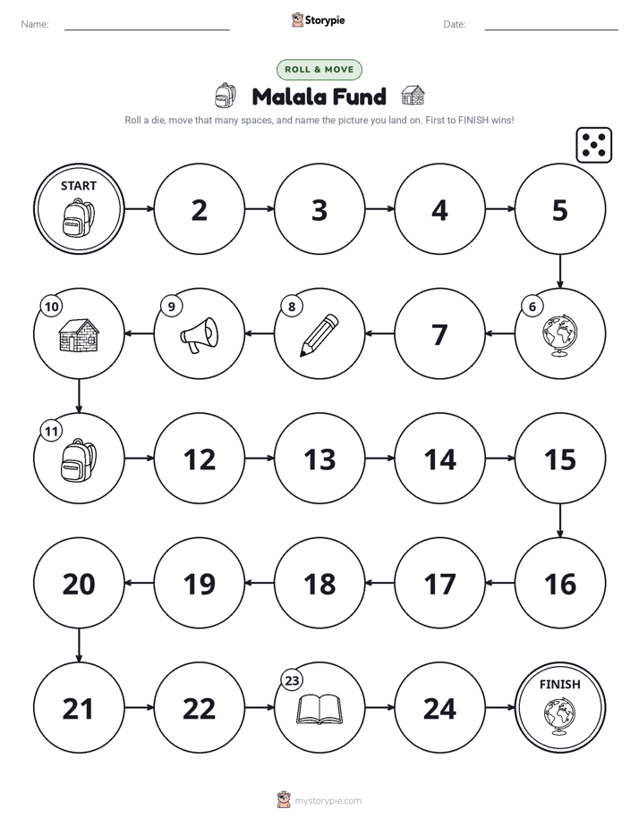Roll & Move Game