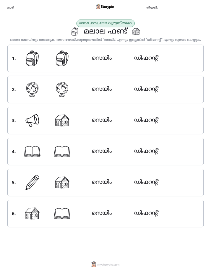 ഒന്നോ വ്യത്യാസമോ