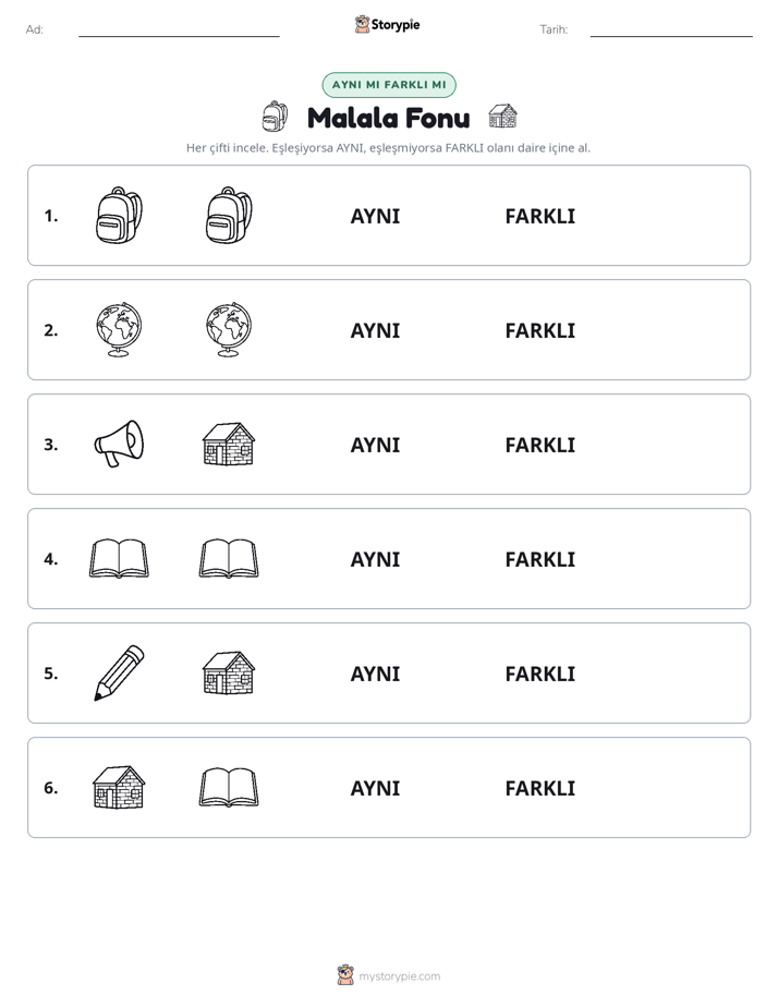 Aynı mı Farklı mı