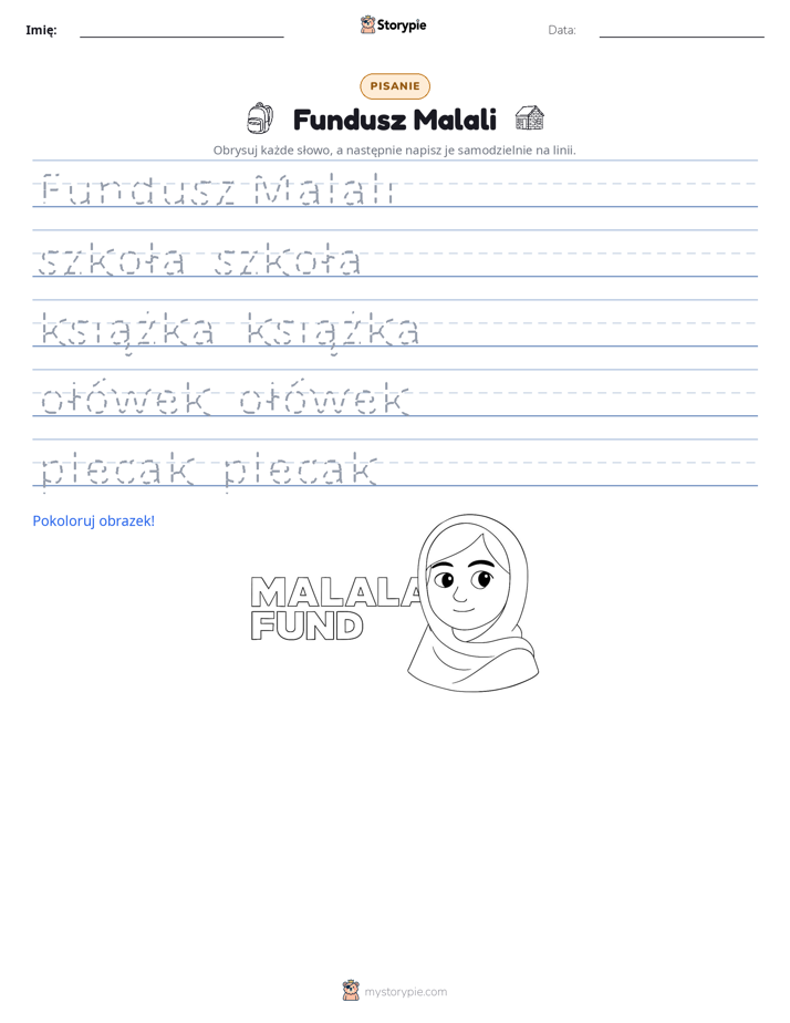 Ćwiczenie Pisania