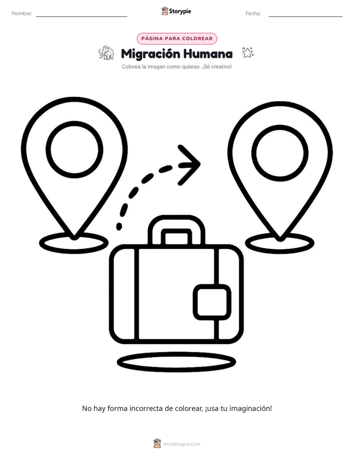 Página para Colorear