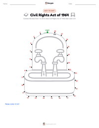 Civil Rights Act of 1964 printable worksheet preview