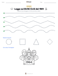 Anteprima della scheda stampabile di Legge sui Diritti Civili del 1964