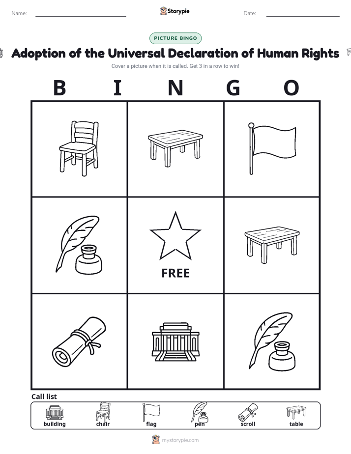 Picture Bingo