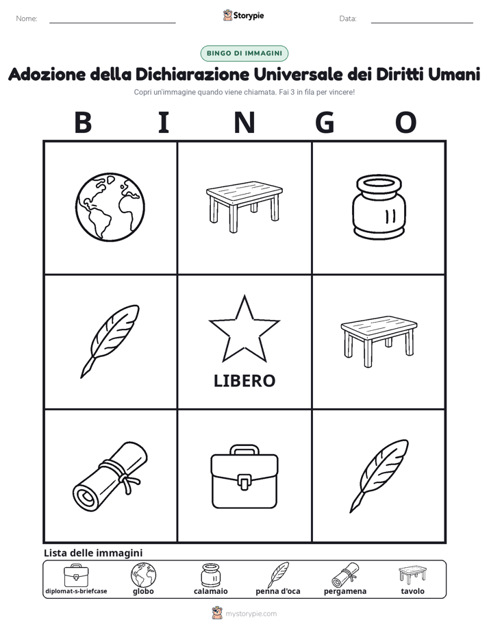 Bingo delle Immagini
