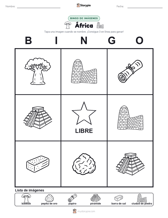 Bingo de Imágenes