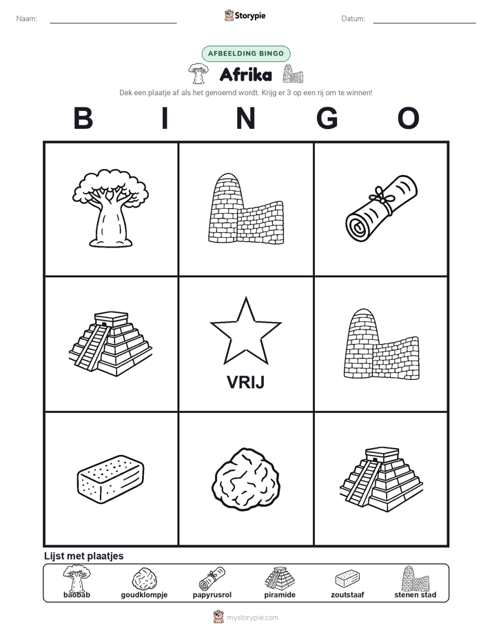 Afbeelding Bingo