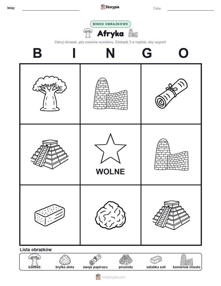 Bingo obrazkowe