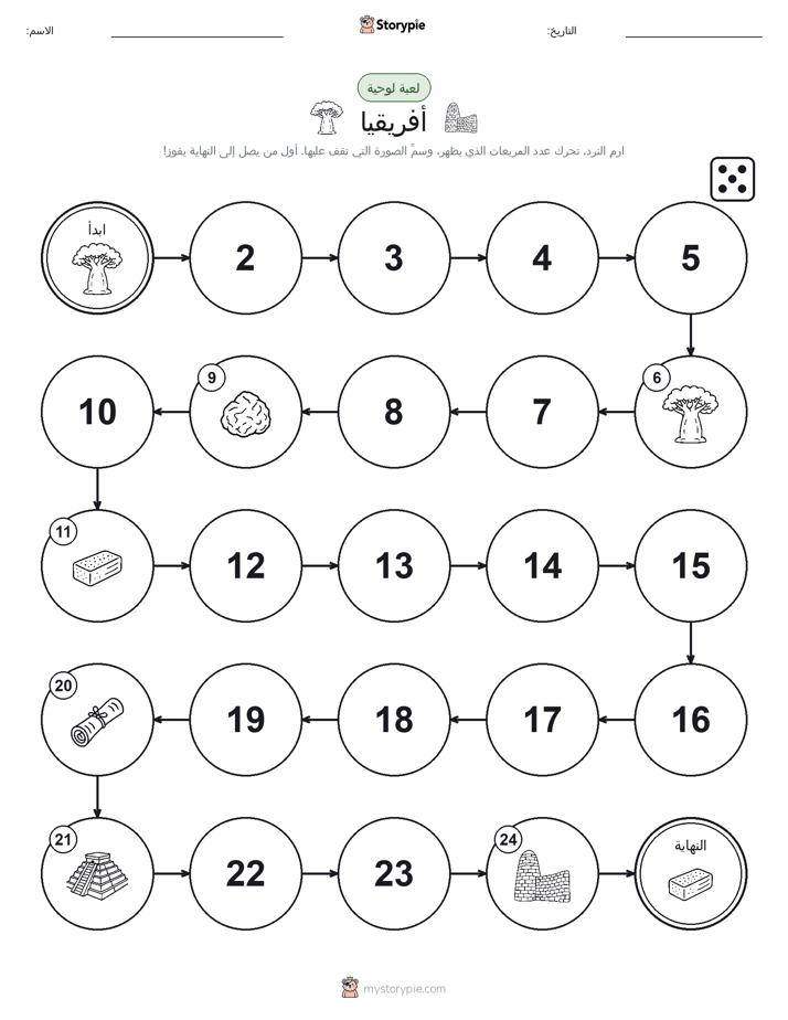 لعبة لف و تحرك