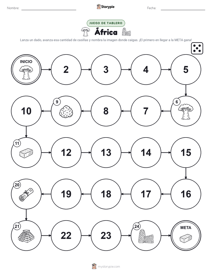 Juego de Rueda y Avanza
