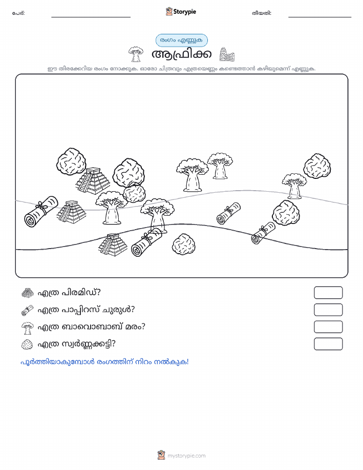 എണ്ണുന്ന ദൃശ്യങ്ങൾ