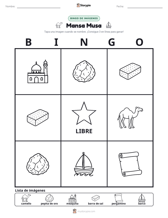 Bingo de Imágenes