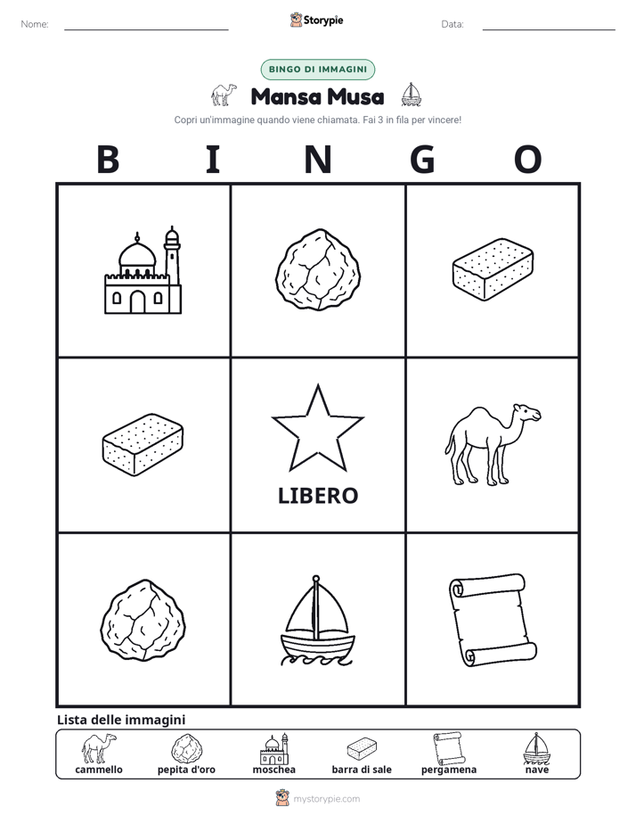 Bingo delle Immagini
