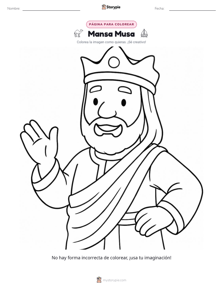 Página para Colorear