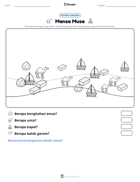 Adegan Menghitung
