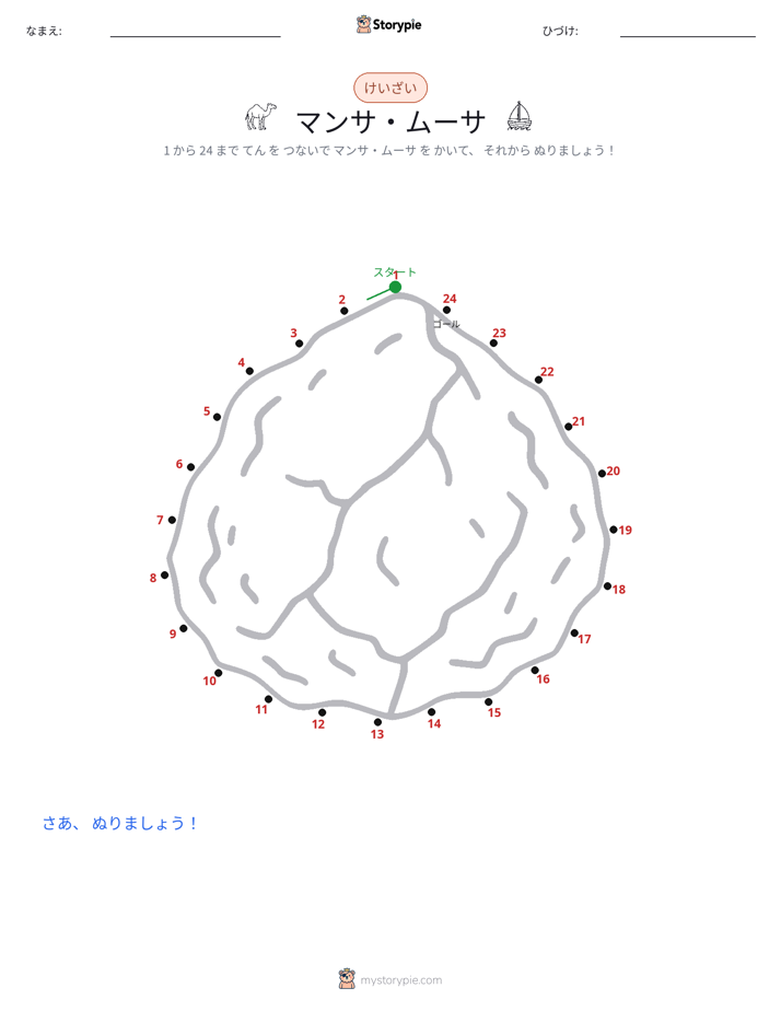 点つなぎ