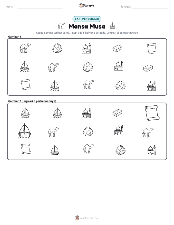 Temukan Perbedaannya
