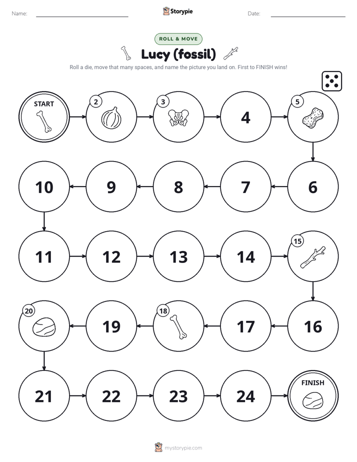 Roll & Move Game