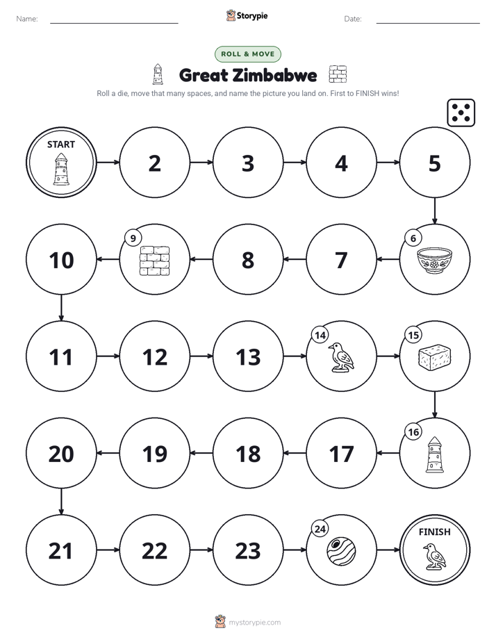 Roll & Move Game