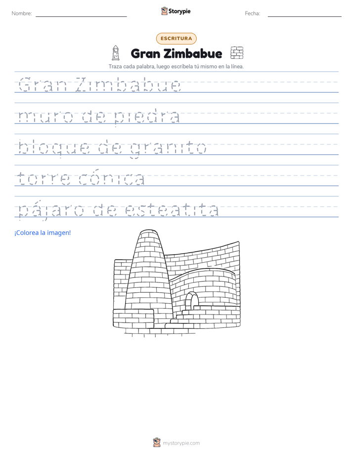 Práctica de Escritura