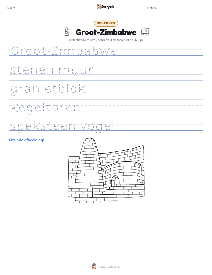 Schrijf Oefening