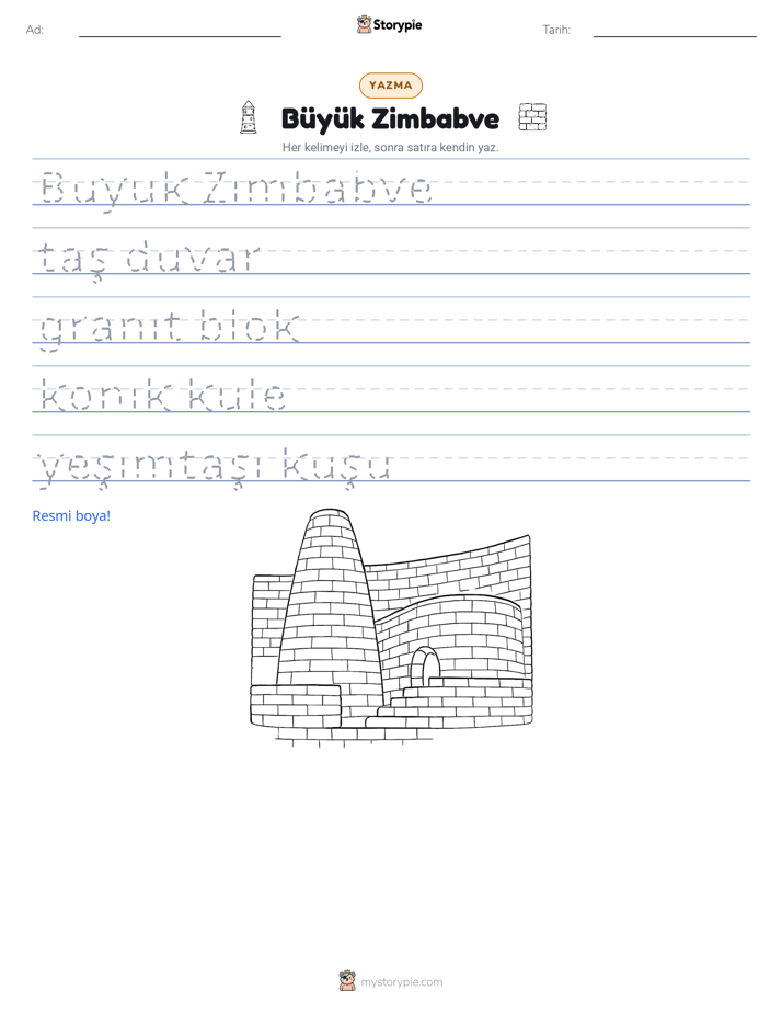 Yazma Pratiği