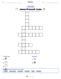 Anteprima della scheda stampabile di James Prescott Joule
