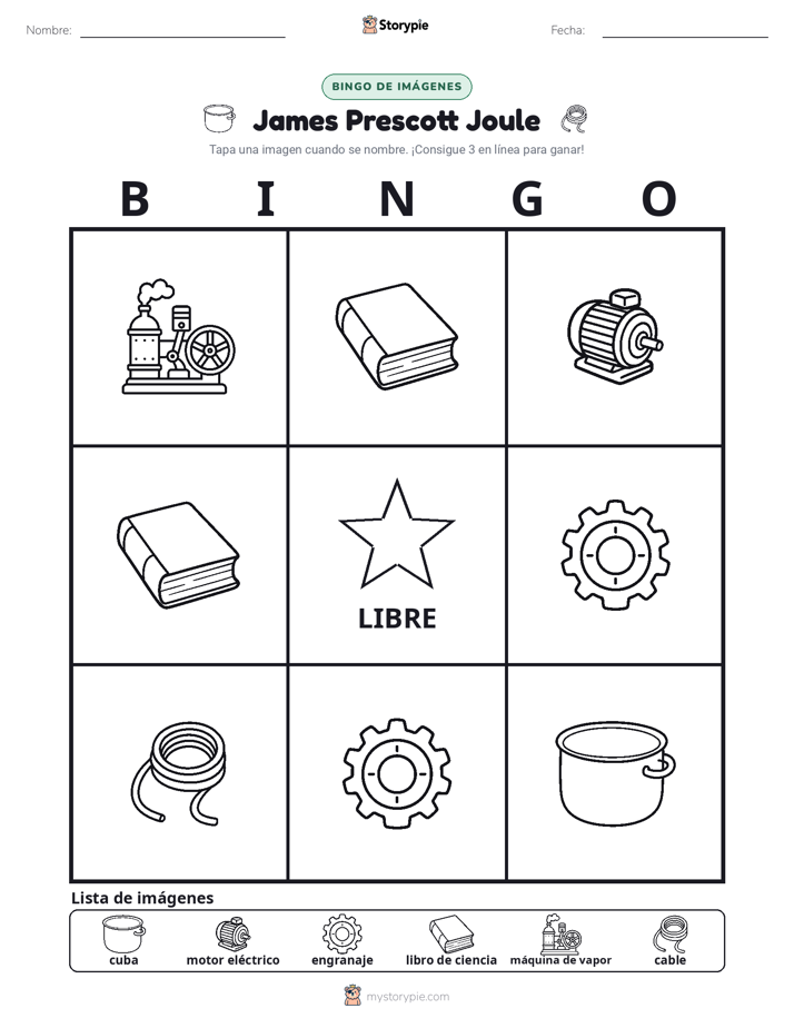Bingo de Imágenes