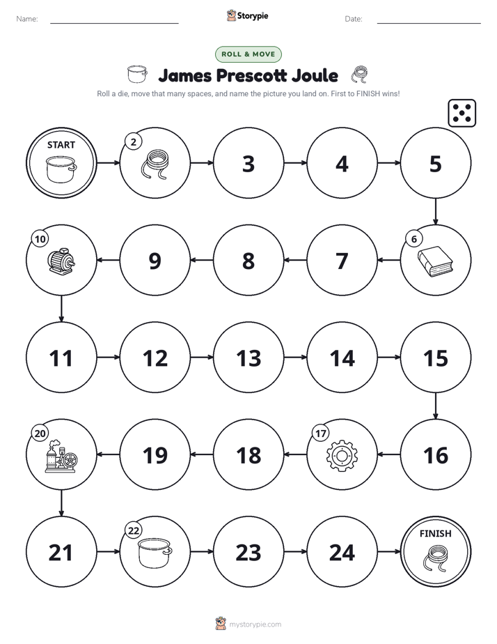 Roll & Move Game