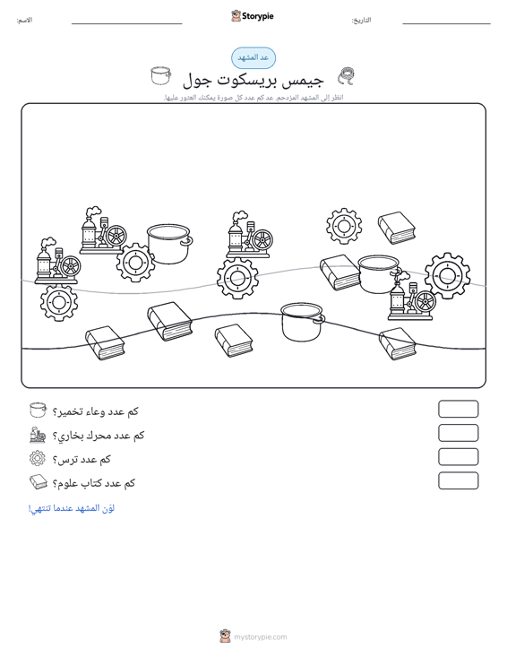 مشهد العد