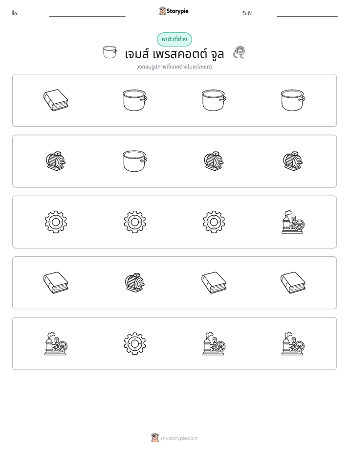 ตัวที่แตกต่าง