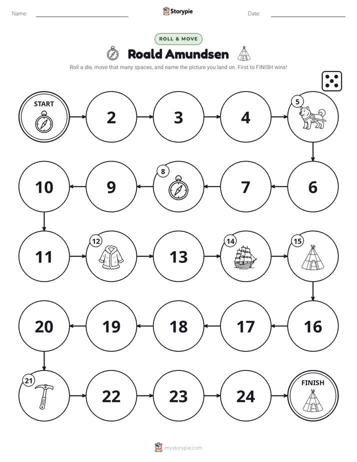 Roll & Move Game
