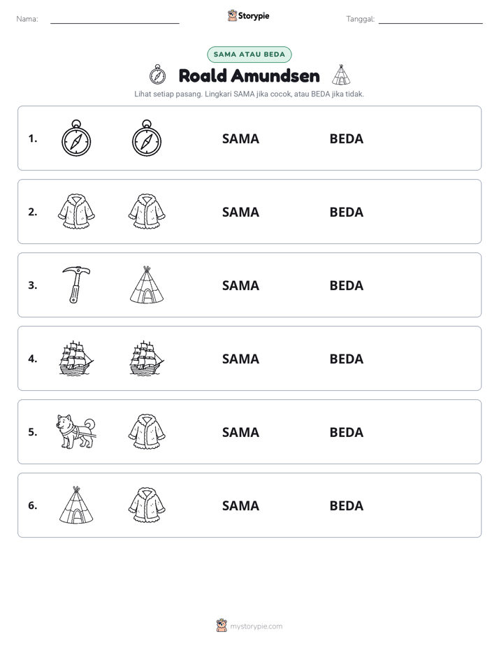 Sama atau Berbeda