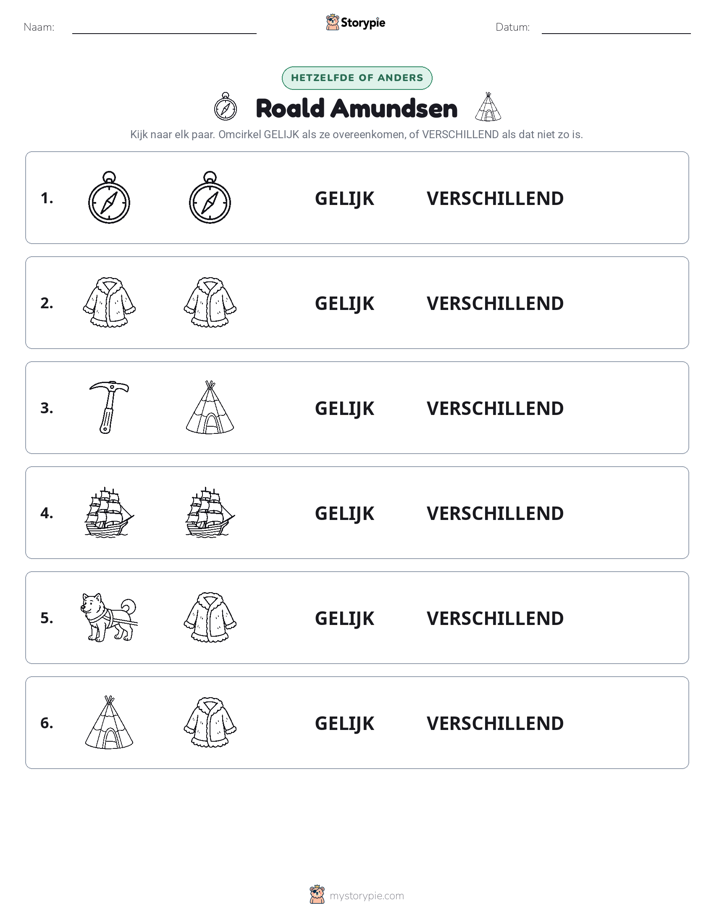 Zelfde of Verschillend