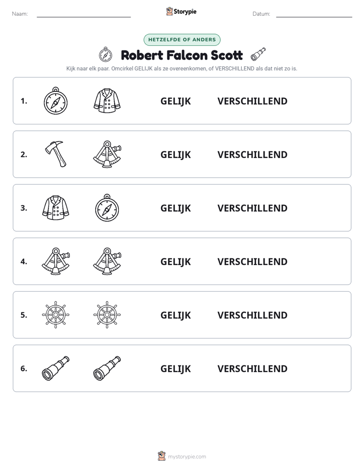 Zelfde of Verschillend
