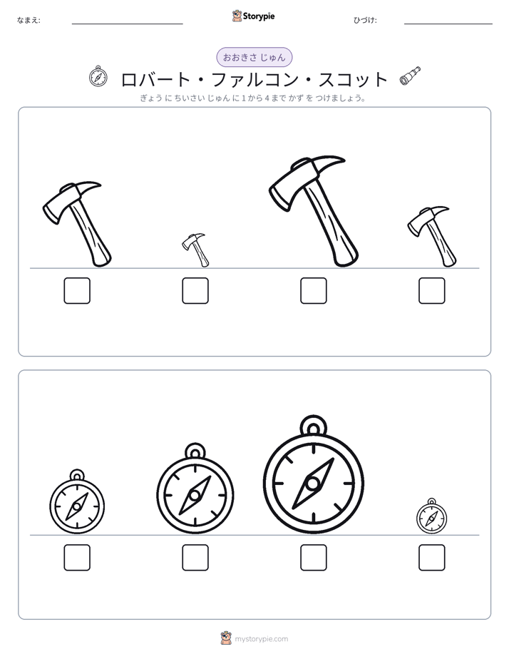 サイズ順